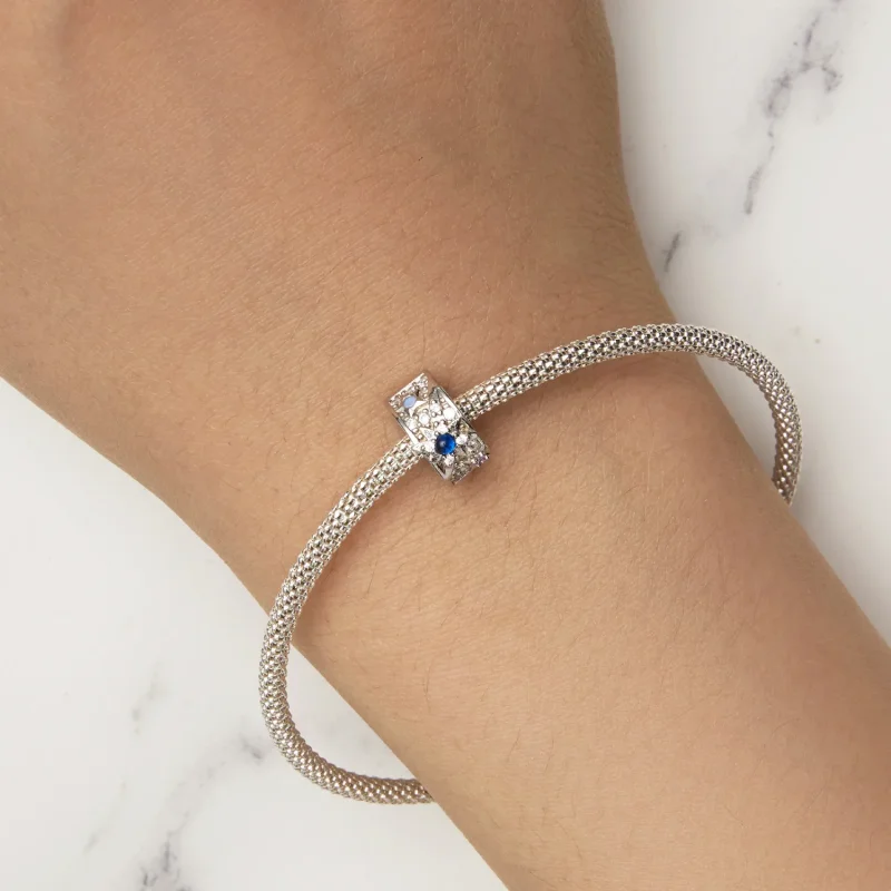 (slika za) Pandora Style Zvezdana sponka za dan in noč - SCC2555 - Ogled 7