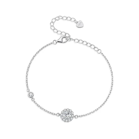 (slika za) Preprosta enokaratna zapestnica Pandora Style (en certifikat) - MSB007