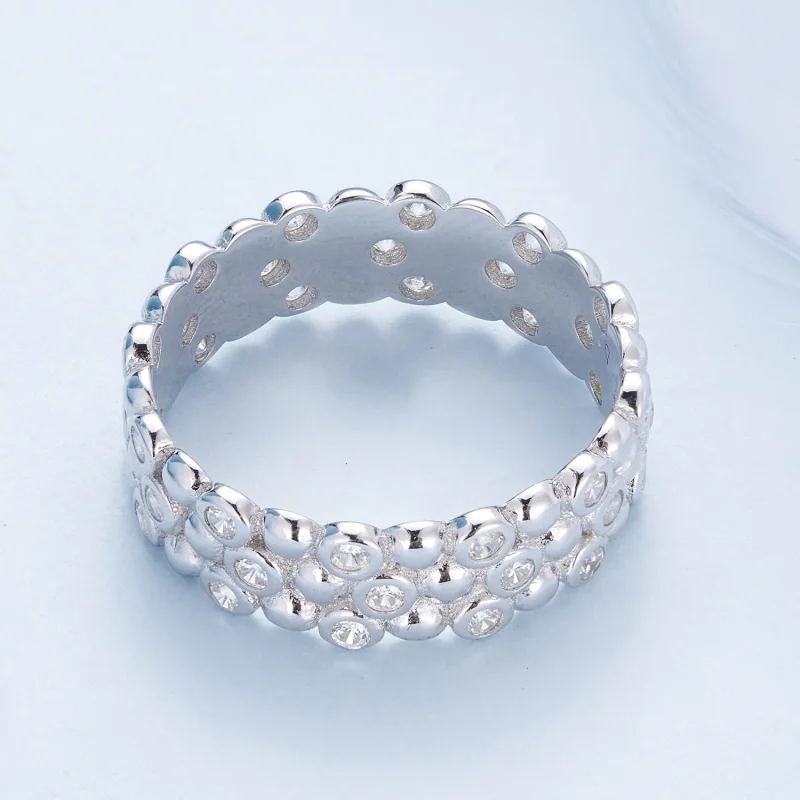 (slika za) Prstan s fižolom v stilu Pandora za več igralcev - BSR407 - Ogled 4