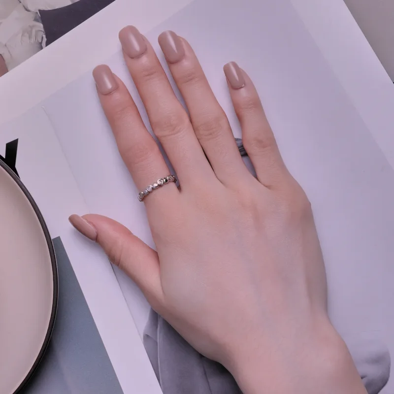 (slika za) Prstan s srčki v stilu Pandora - BSR421 - Ogled 4