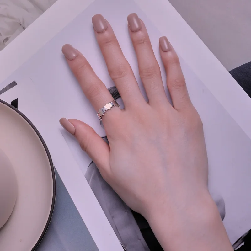 (slika za) Prstan za sestavljanke v stilu Pandora - SCR925 - Ogled 5