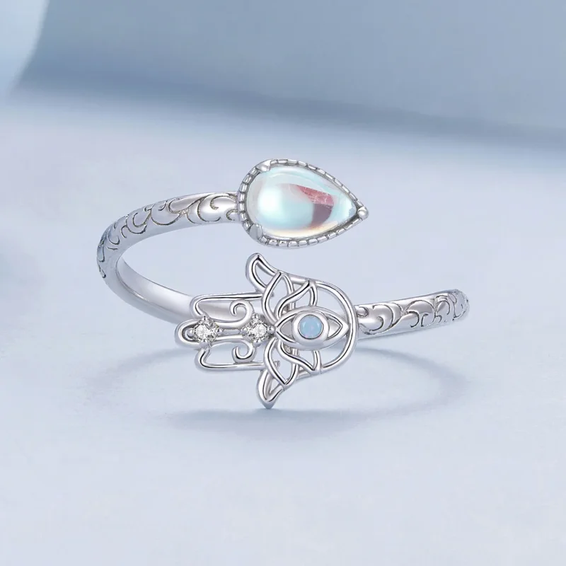 (slika za) Prstan za srečo v stilu Pandora - BSR486-E - Ogled 3