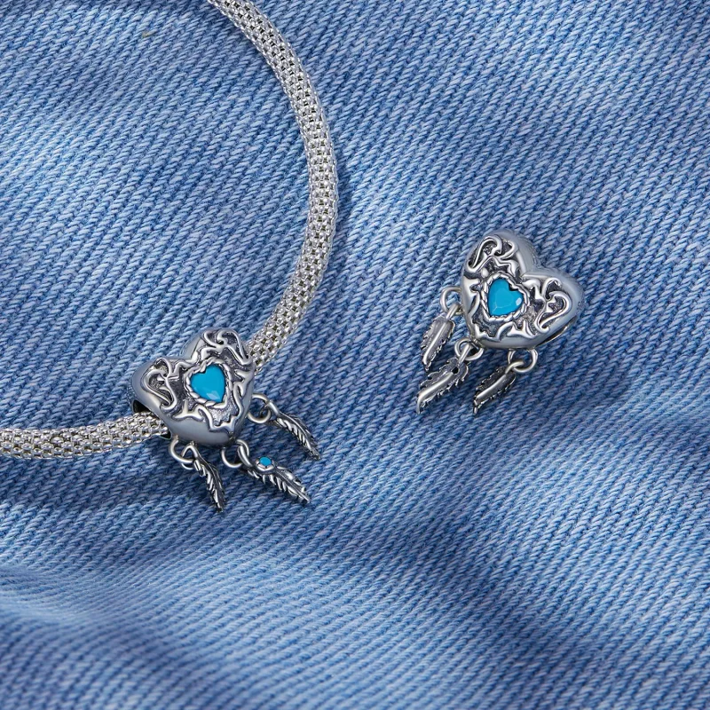 (slika za) Retro obesek lovilec sanj v stilu Pandora - SCC2567 - Ogled 4