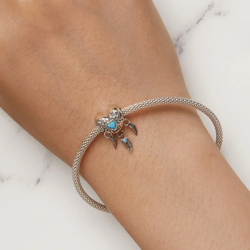 (slika za) Retro obesek lovilec sanj v stilu Pandora - SCC2567 - Ogled 6