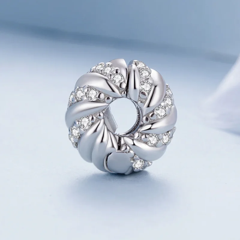 (slika za) Silikonski distančnik Pandora Style Twist - BSC905 - Ogled 3