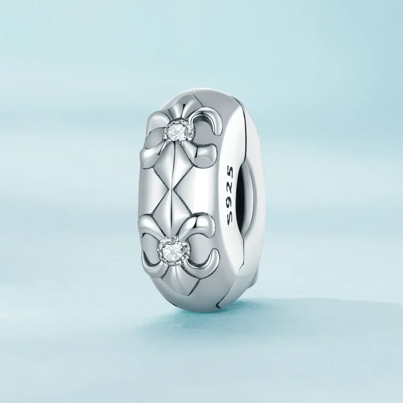 (slika za) Sponka Pandora Style Iris - SCC2491 - Ogled 2