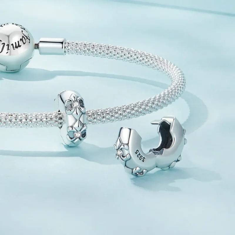 (slika za) Sponka Pandora Style Iris - SCC2491 - Ogled 4