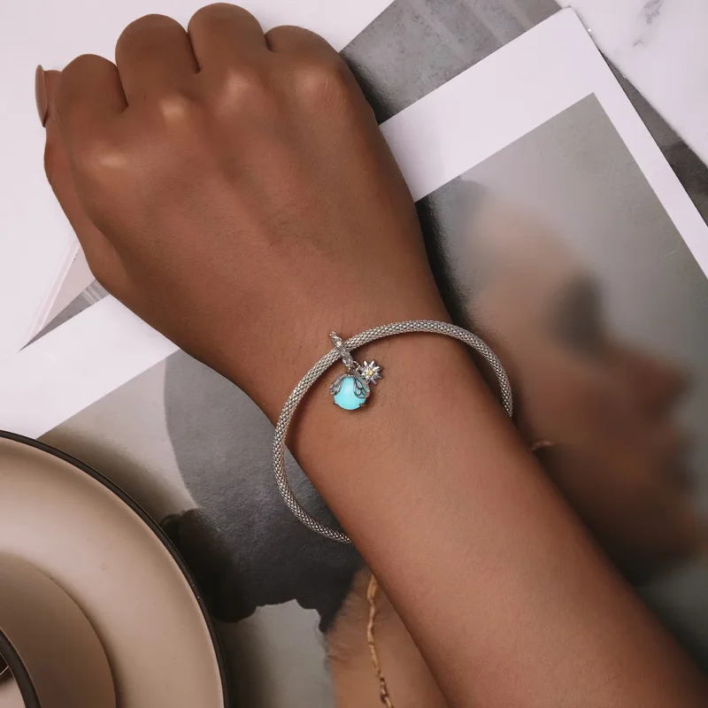 (slika za) Svetleči viseči kresnik v stilu Pandora - SCC2615 - Ogled 6