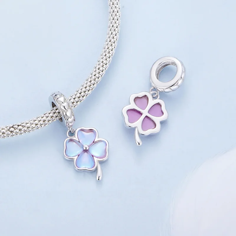 (slika za) Štiriperesna deteljica v stilu Pandora - BSC899 - Ogled 4