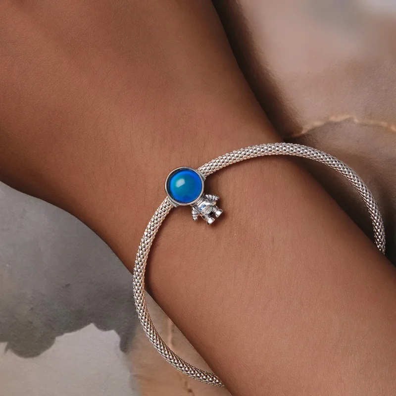 (slika za) Topel obesek za astronavte v stilu Pandora - BSC578-CF - Ogled 9