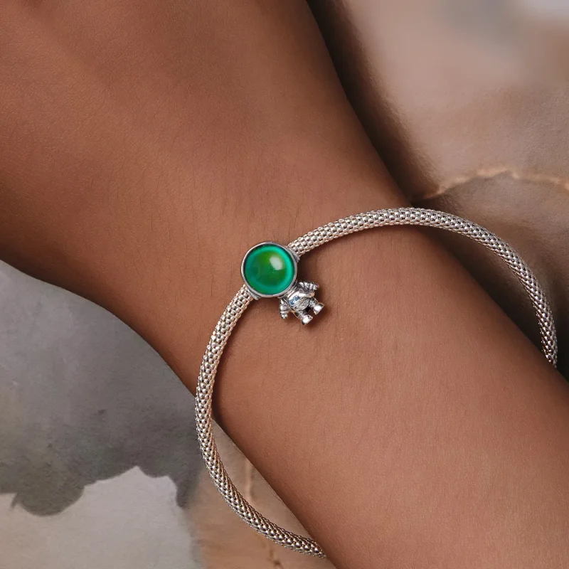 (slika za) Topel obesek za astronavte v stilu Pandora - BSC578-CF - Ogled 10