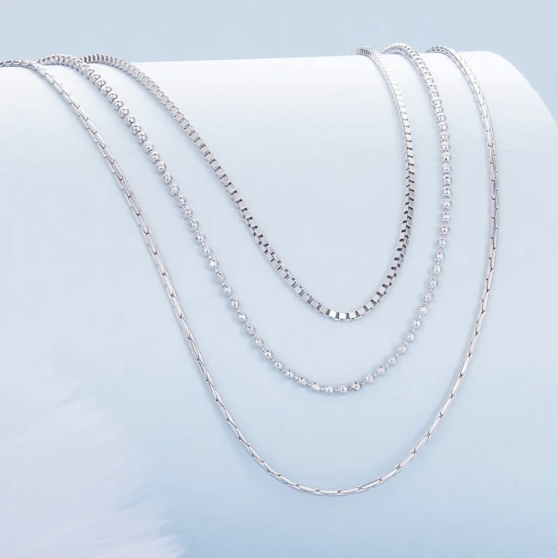 (slika za) Trinadstropna ogrlica v slogu Pandora - BSN333 - Ogled 2