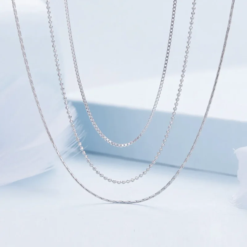 (slika za) Trinadstropna ogrlica v slogu Pandora - BSN333 - Ogled 3