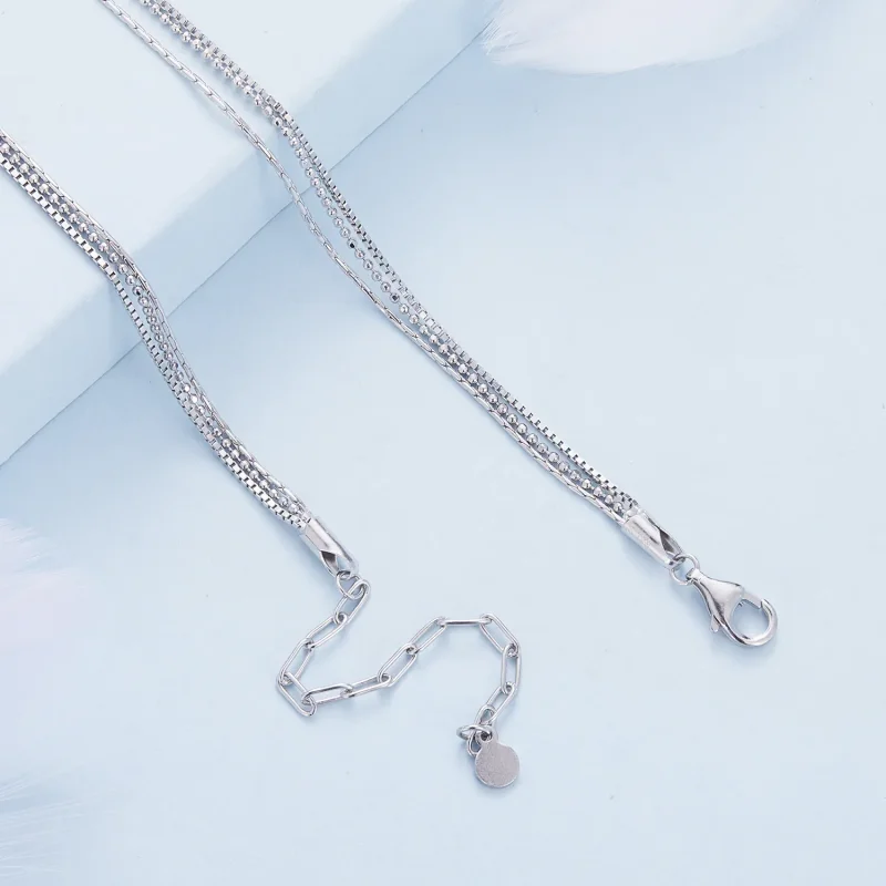 (slika za) Trinadstropna ogrlica v slogu Pandora - BSN333 - Ogled 5