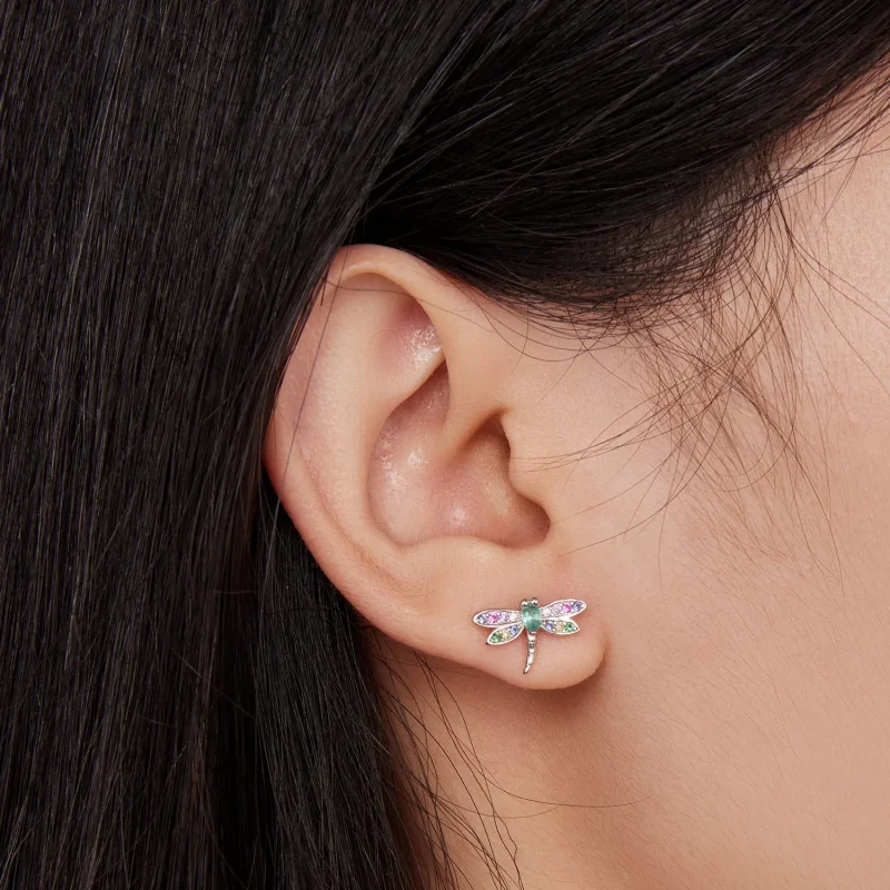 (slika za) Uhani s kačjimi pastirji v slogu Pandora - BSE795 - Ogled 5