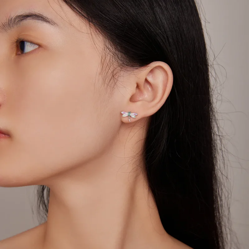 (slika za) Uhani s kačjimi pastirji v slogu Pandora - BSE795 - Ogled 6