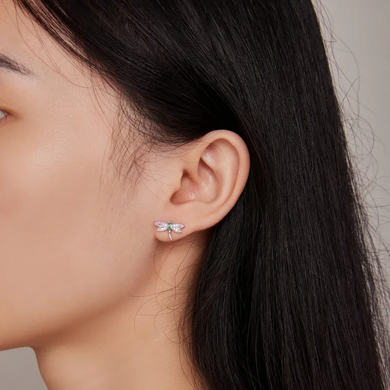 (slika za) Uhani s kačjimi pastirji v slogu Pandora - BSE795 - Ogled 7