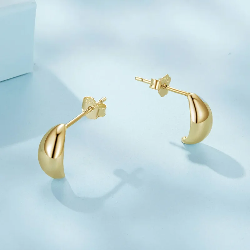 (slika za) Uhani v slogu Pandora Moon Studs - SCE1632-B - Ogled 3