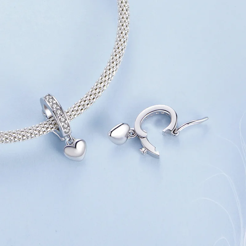 (slika za) Univerzalni distančnik za zaponko Pandora Style Love - BSC888 - Ogled 4