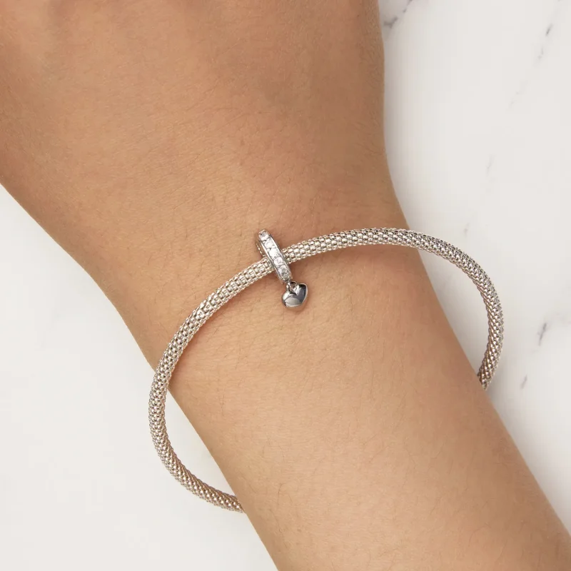 (slika za) Univerzalni distančnik za zaponko Pandora Style Love - BSC888 - Ogled 5