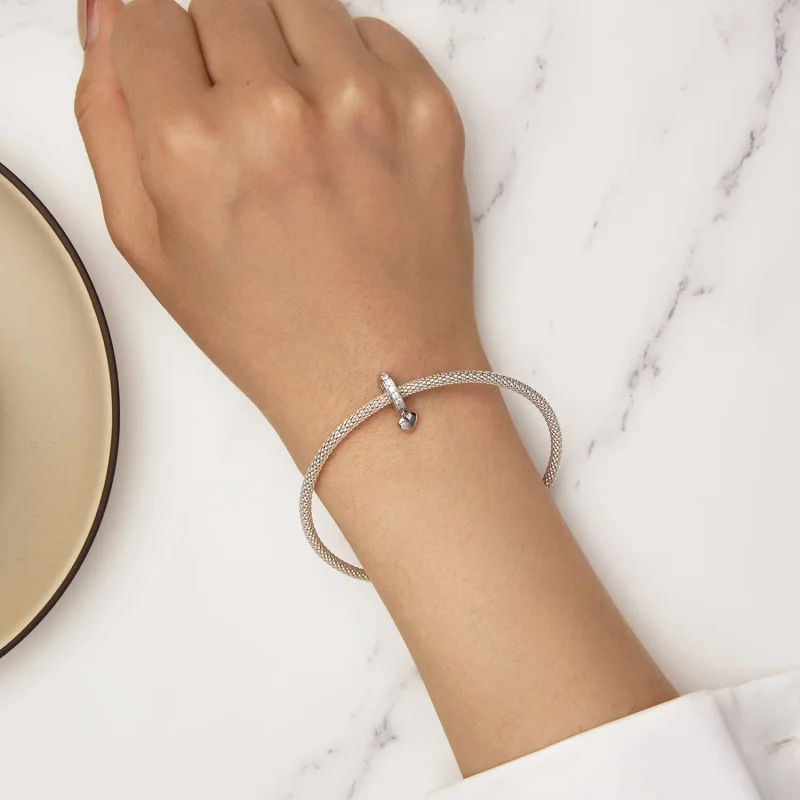 (slika za) Univerzalni distančnik za zaponko Pandora Style Love - BSC888 - Ogled 6