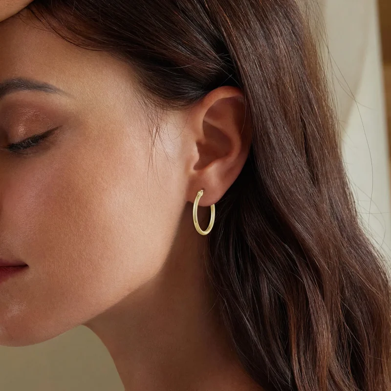 (slika za) Veliki navadni srebrni obročki v slogu Pandora - SCE1608-LB - Ogled 3