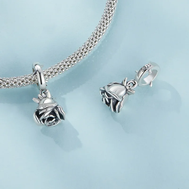 (slika za) Viseča vrtnica v stilu Pandora - SCX142 - Ogled 5