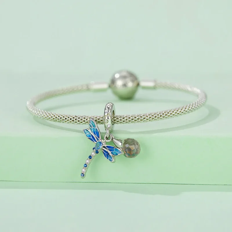 (slika za) Viseči kačji pastirji v slogu Pandora - SCC2597 - Ogled 4