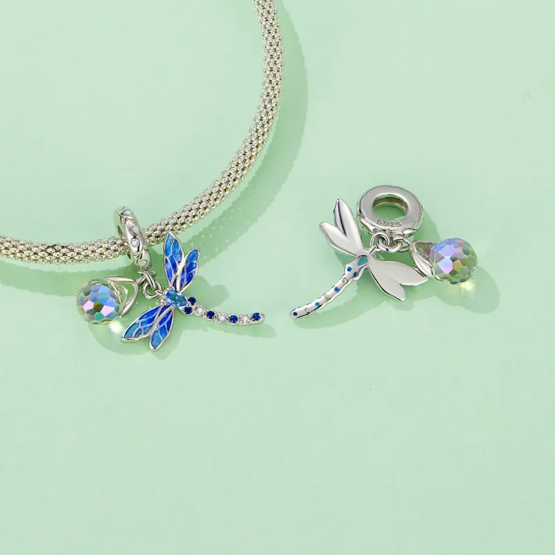 (slika za) Viseči kačji pastirji v slogu Pandora - SCC2597 - Ogled 5