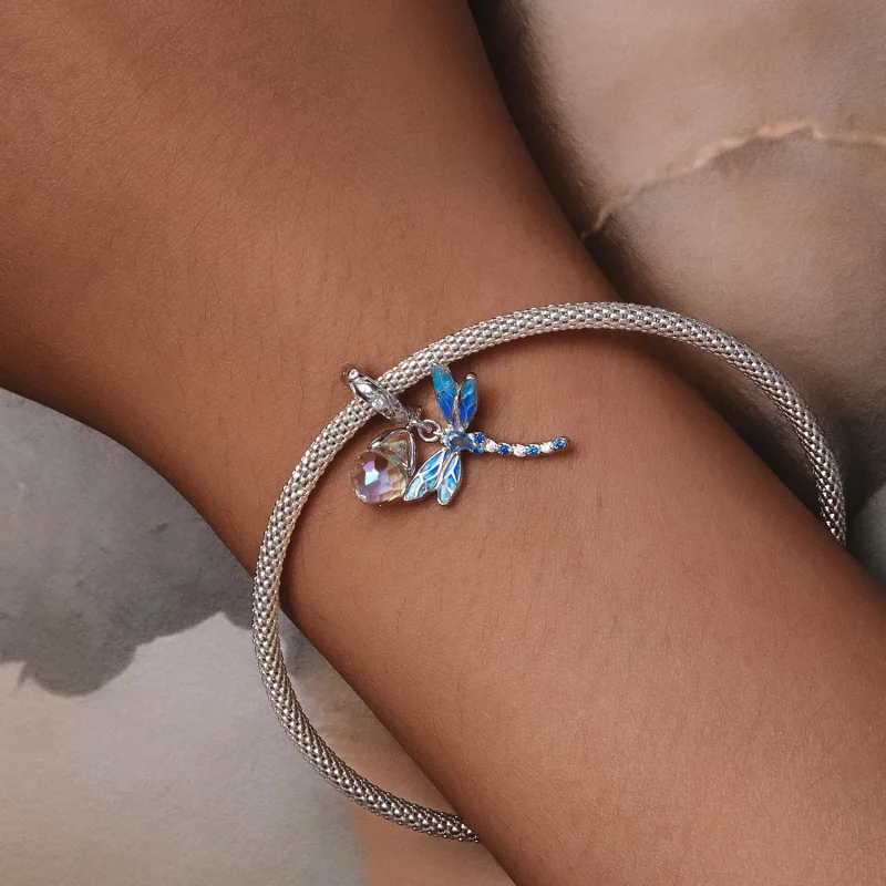 (slika za) Viseči kačji pastirji v slogu Pandora - SCC2597 - Ogled 7