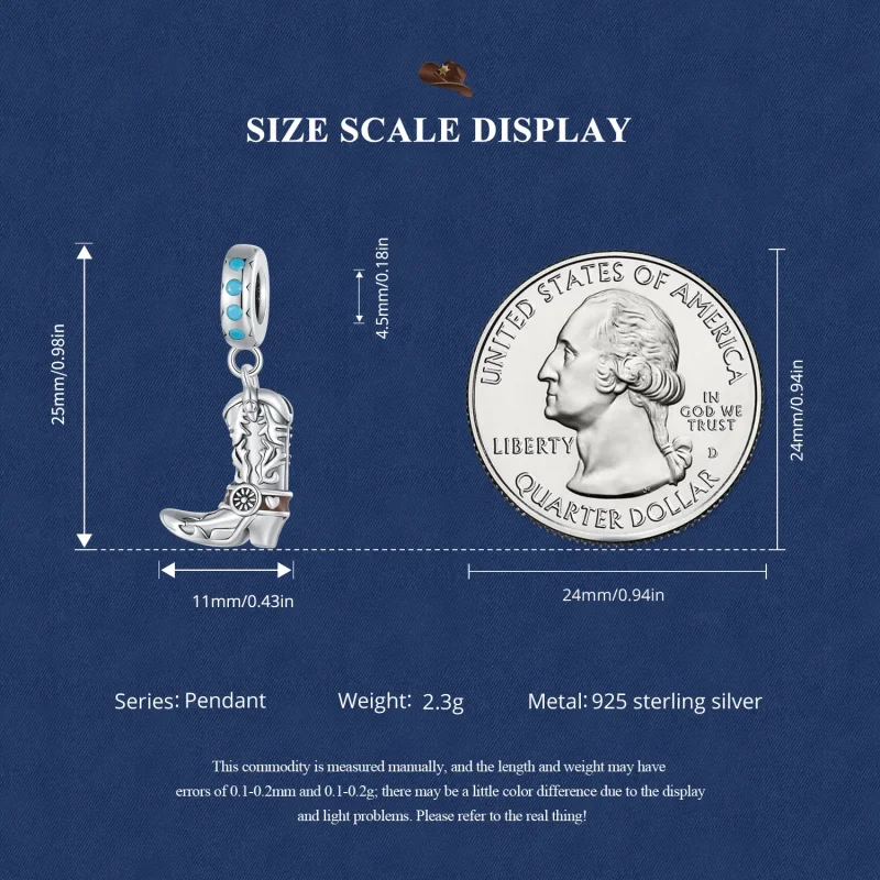 (slika za) Viseči kavbojski usnjeni škornji v stilu Pandora - SCC2566 - Ogled 7