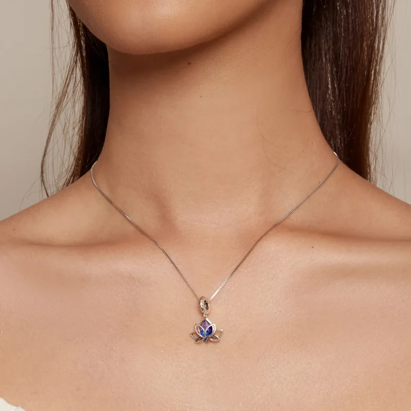 (slika za) Viseči lotus v slogu Pandora - SCC2562 - Ogled 5