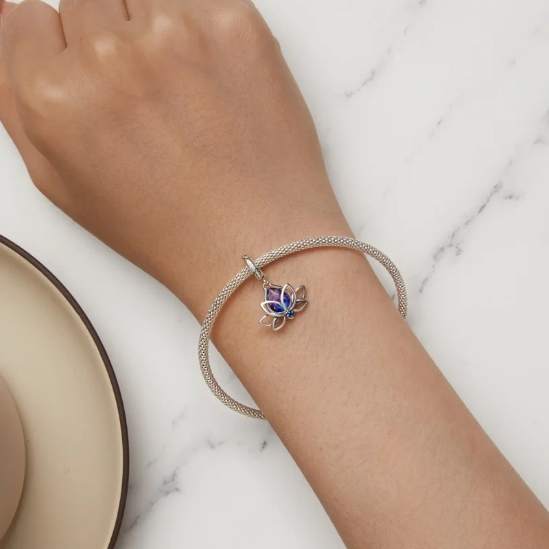 (slika za) Viseči lotus v slogu Pandora - SCC2562 - Ogled 6