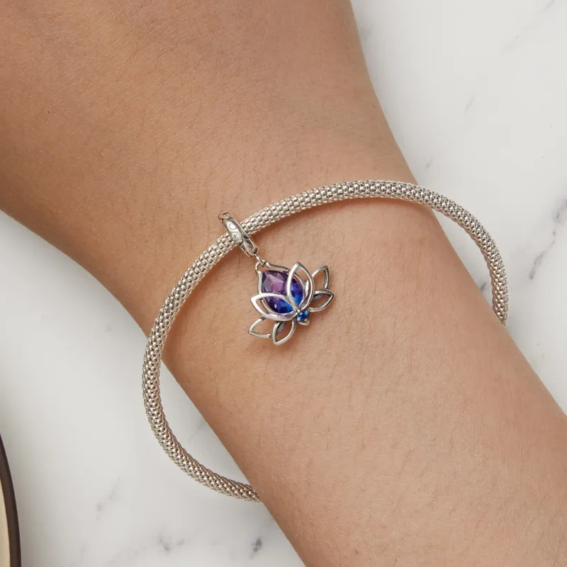 (slika za) Viseči lotus v slogu Pandora - SCC2562 - Ogled 7