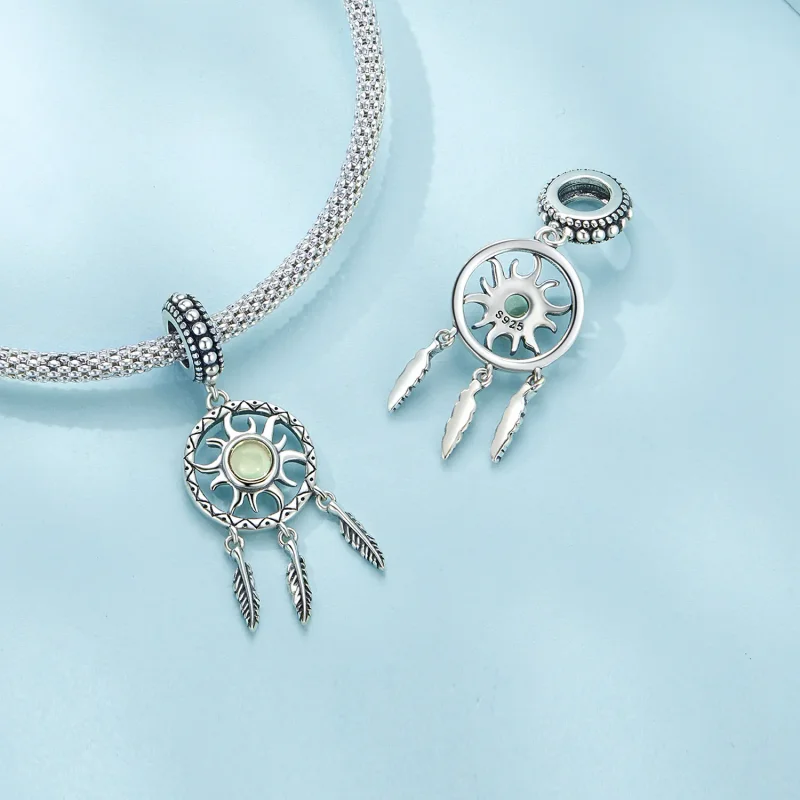 (slika za) Viseči lovilec sanj v stilu Pandora - SCC2593 - Ogled 4