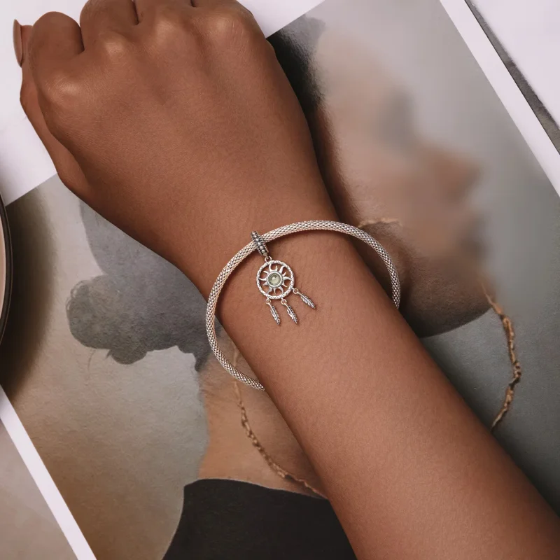 (slika za) Viseči lovilec sanj v stilu Pandora - SCC2593 - Ogled 5