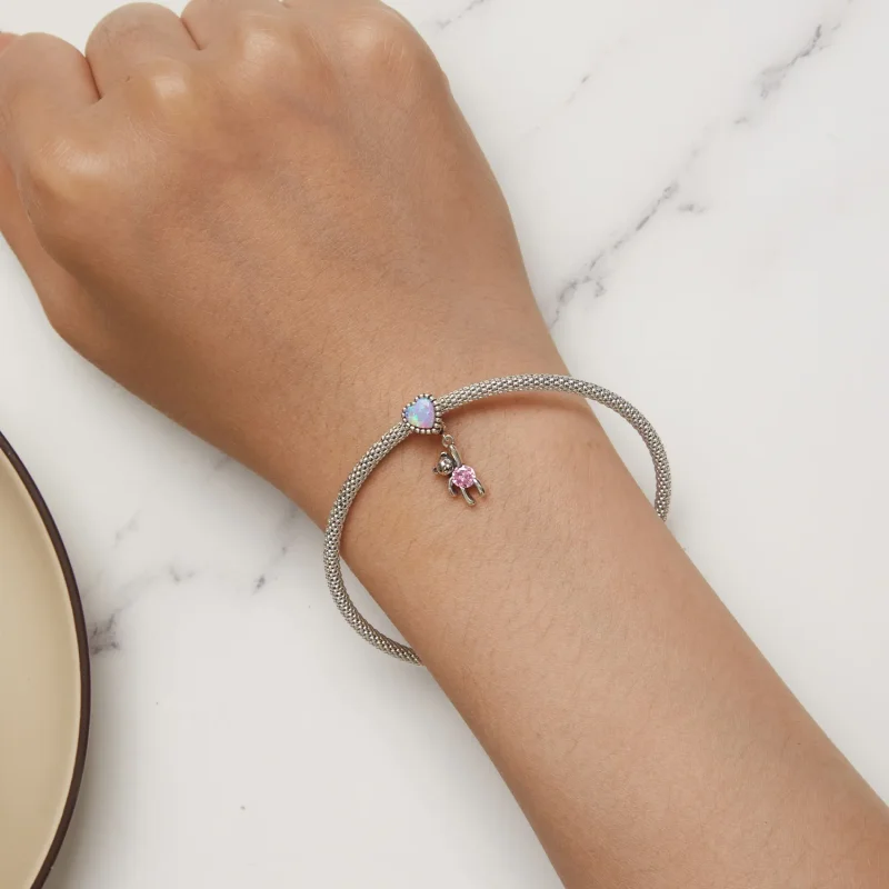 (slika za) Viseči medved v stilu Pandora - SCC2591 - Ogled 7