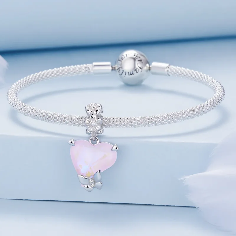 (slika za) Viseči metulj v slogu Pandora Mocha - BSC809 - Ogled 3