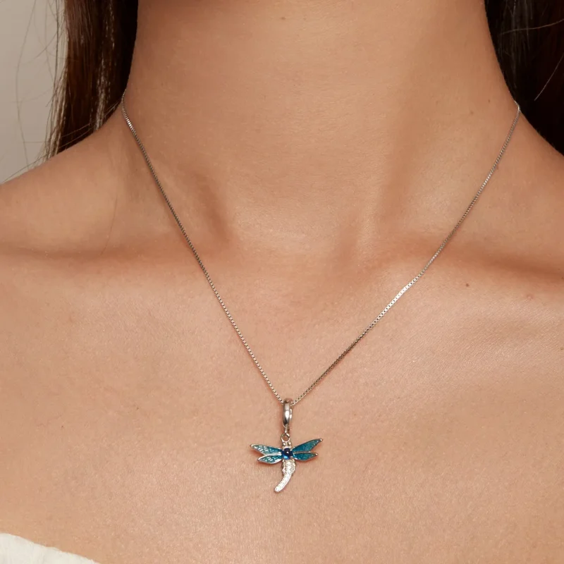 (slika za) Viseči nakit v stilu kačjih pastirjev Pandora - SCC2569 - Ogled 6