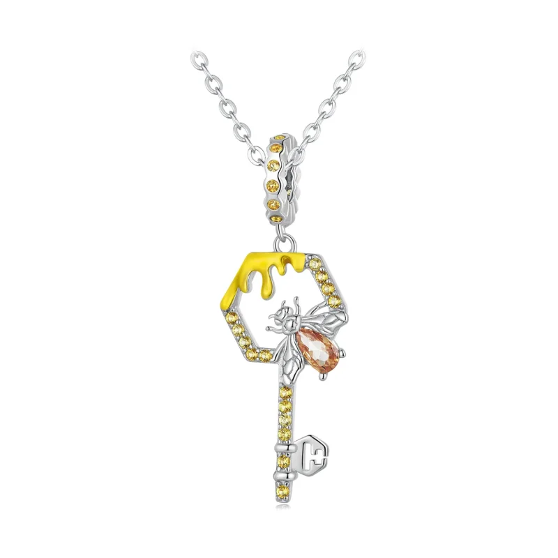 (slika za) Viseči panjski ključ v stilu Pandora - BSC822 - Ogled 6