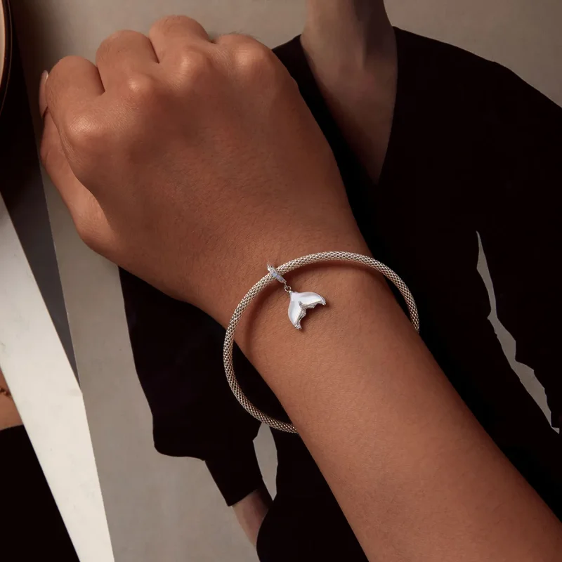 (slika za) Viseči ribji rep v slogu Pandora - BSC916 - Ogled 5