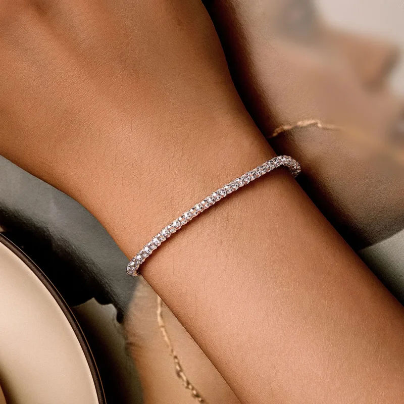 (slika za) Zapestnica z verižico v obliki žarnice Pandora - BSB149 - Ogled 4