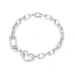 Zapestnica z verižico v obliki srca Pandora - SCB258 Zapestnica z verižico v obliki srca Pandora - SCB258