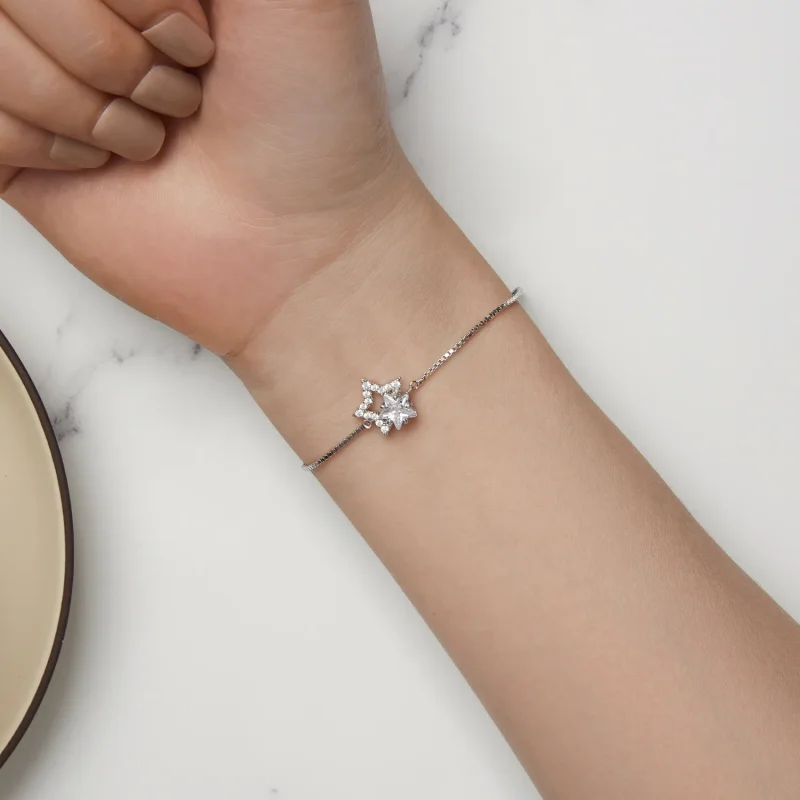 (slika za) Zapestnica z verižico v stilu Pandora - BSB143 - Ogled 6