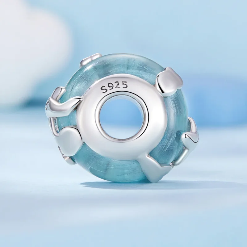 (slika za) Zastekljen obesek za letalo Pandora Style - SCC2482 - Ogled 7