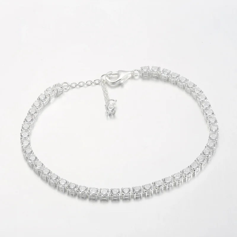 (slika za) Bleščeča teniška zapestnica Pandora - 591469C01 - Ogled 2