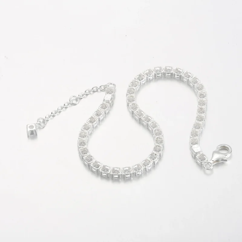 (slika za) Bleščeča teniška zapestnica Pandora - 591469C01 - Ogled 5