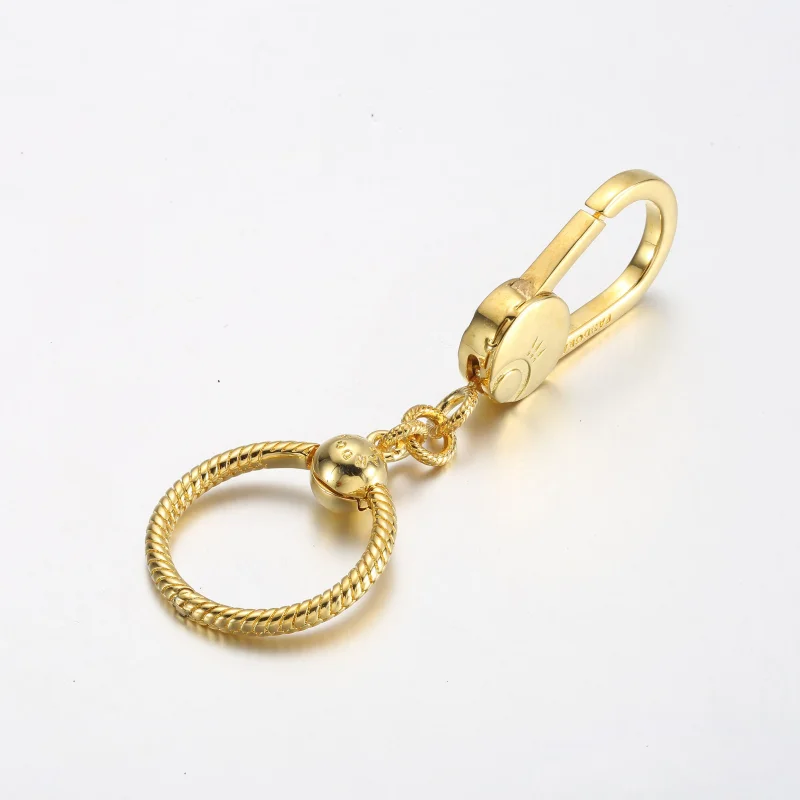 (slika za) Držalo za obeske za majhno torbo Pandora Moments - 362237C00 - Ogled 4