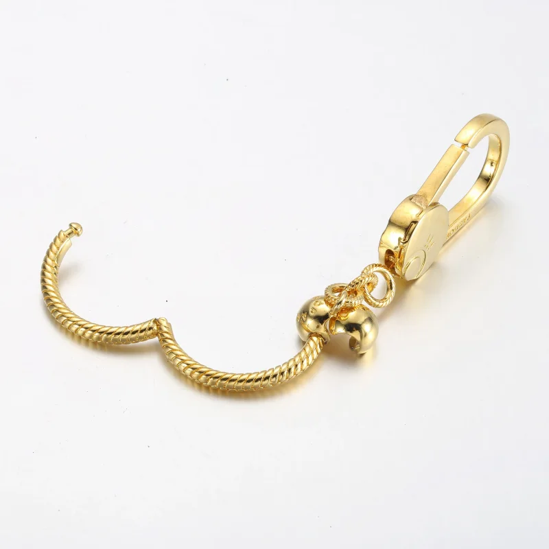 (slika za) Držalo za obeske za majhno torbo Pandora Moments - 362237C00 - Ogled 5