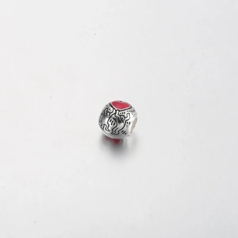 (slika za) Ljubezenski obesek s figuricami Keith Haring™ x Pandora - 792225C01 - Ogled 3